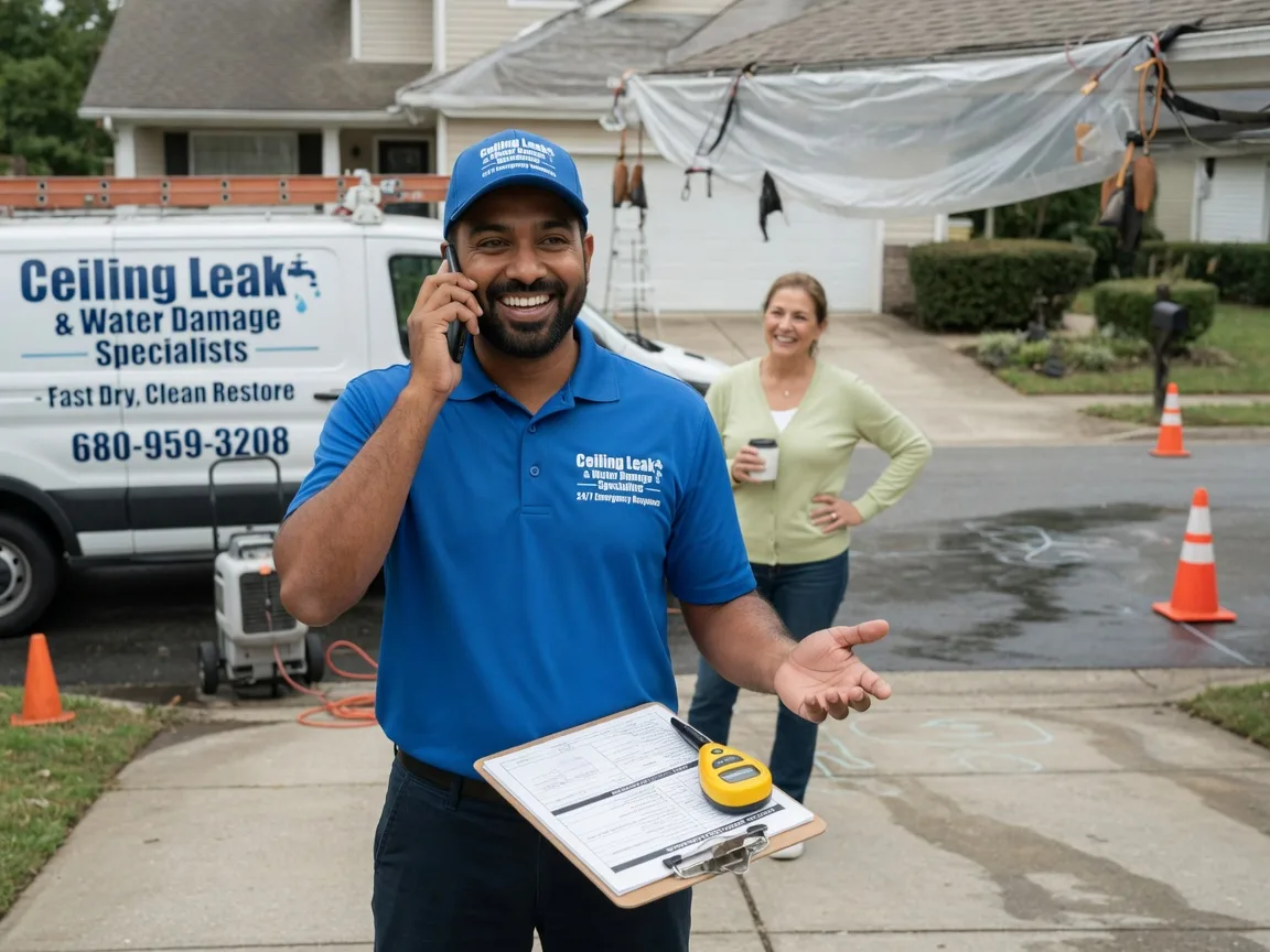 Ceiling Leak Cleanup Walloon Lake, MI FAQs